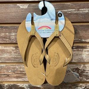 Rainbow Sierra Brown Single Layer Sandal